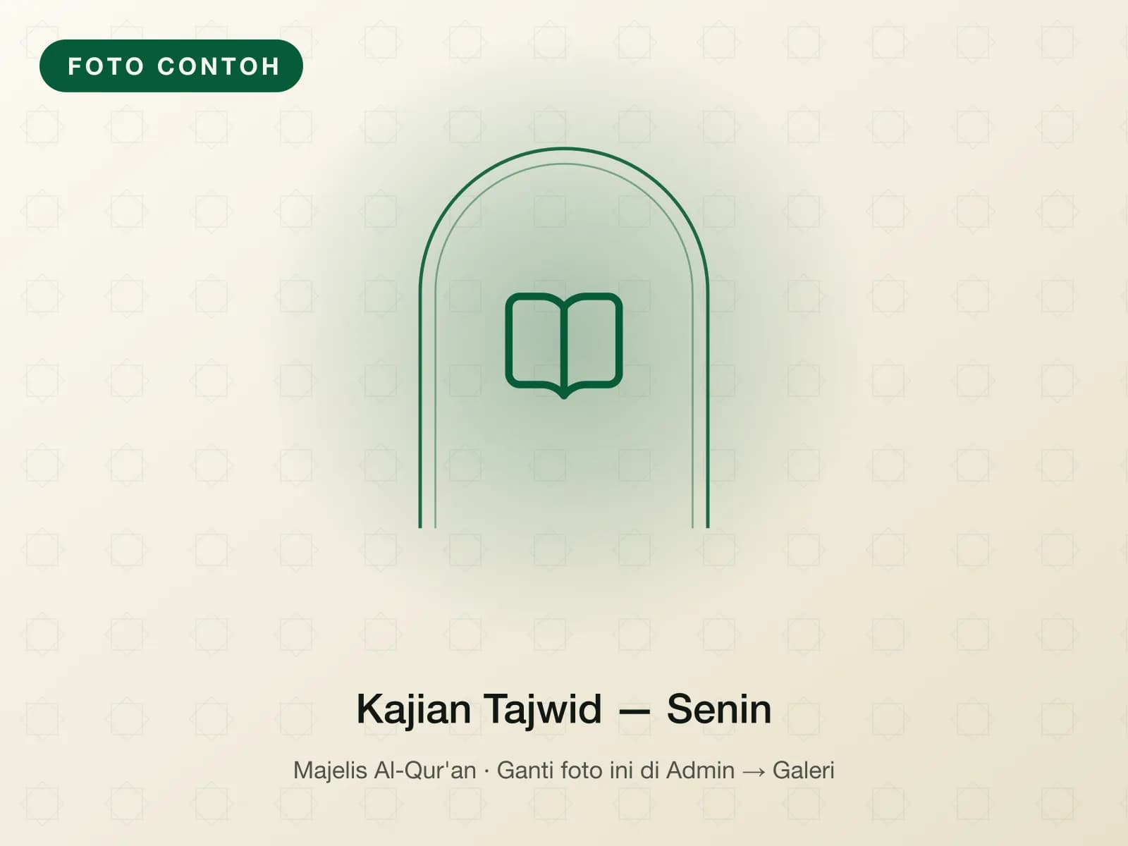 Kajian Tajwid — Senin
