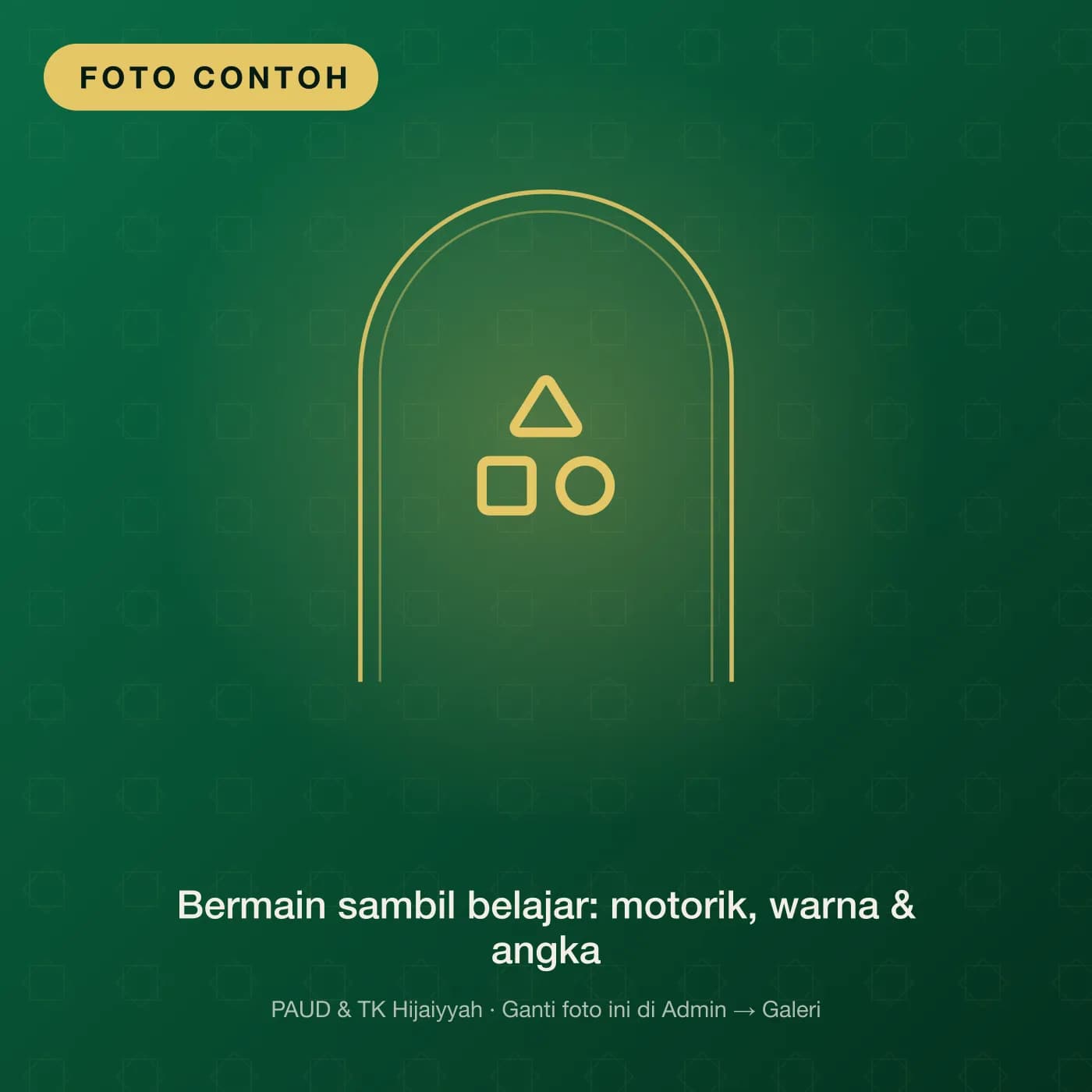 Bermain sambil belajar: motorik, warna & angka